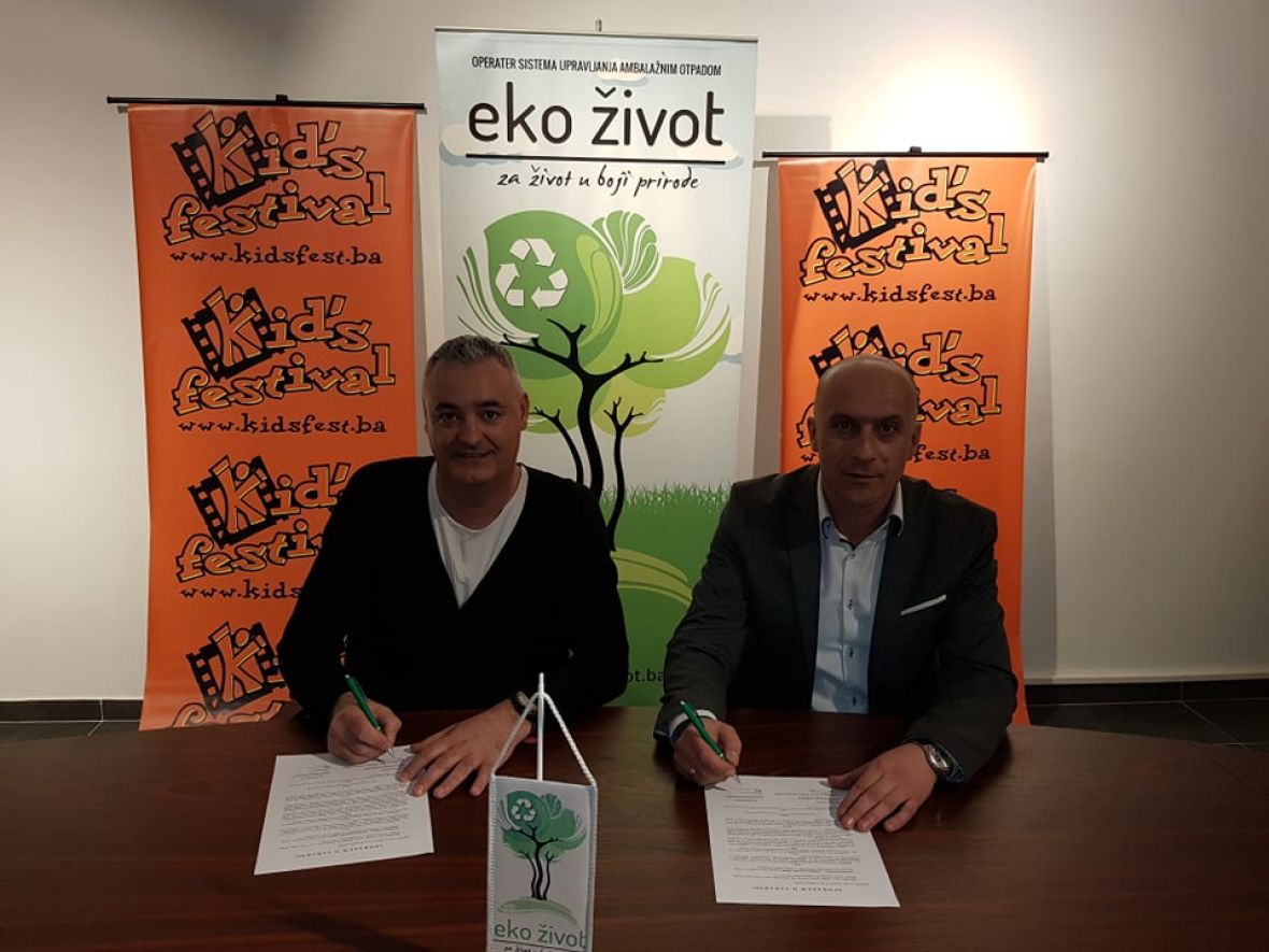 Foto: Promo/Ugovor o saradnji potpisali Jasmin Osmanović i Enes Hadžiskakić